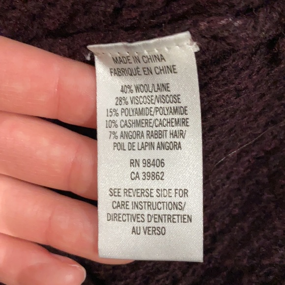 Theory maroon sweater - Picture 4 of 5
